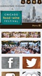 Mobile Screenshot of chicagofoodandwinefestival.com